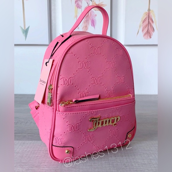 JUICY COUTURE Bag Mini Backpack with Pullout Pouch - Pink main image 7